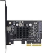 "Xiwai" 20Gb/s USB 3.2 Gen2 Type-C USB-C į PCI-E 4X "Express" kortelės adapteris stalinėms pagrindinėms plokštėms
