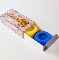 2 poros ausų pagalvėlių "Koss PortaPro" - mėlyna + geltona