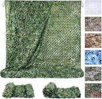 MIKKUPPA Kamufliažinis tinklas Kamufliažinis tinklas - 150D Oksfordo audinys, 1,5 x 2 m, 3 x 3 m, 3 x 4 m, 3 x 6 m, 3 x 6 m, 4 x 6 m, skirtas medžioklei, stovyklavimui, lauke, kariuomenei, privatumo ekranui ir apdailai