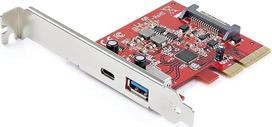 StarTech.com PCI Express 2 prievadų kortelė (USB-C ir USB-A, USB 3.1 Gen 2 Type C - vidinis USB šakotuvas, skirtas "Windows Mac" ir "Linux")
