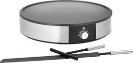 WMF Lono Crepes Maker (1600 W, Ø 33 cm, kreperis su apverstuvu ir tešlos dalytuvu, padengtas nepridegančia danga)