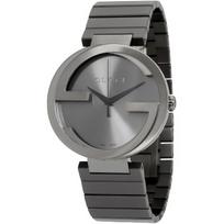 Gucci YA133210 Interlocking Pilko ciferblato vyriškas laikrodis 42