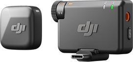 DJI Mic Mini Bluetooth Lavalier mikrofonas (1 siųstuvas + 1 imtuvas), prisegamas mikrofonas, belaidis mikrofonas fotoaparatui/iPhone/Android, Vlog, transliacija, 400 m perdavimas