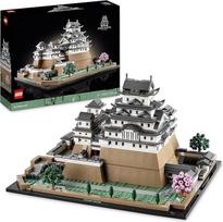 LEGO 21060 "Himedži pilies" architektūros modelio rinkinys suaugusiesiems, įžymių objektų kolekcijos rinkinys kūrybinės sodininkystės ir japonų kultūros gerbėjams, su žydinčių vyšnių medžiu, dovana jam ir jai