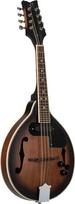 Ortega Guitars A-Style Mandolin Electro Acoustic - F-Holes - Americana Series - Eglė/Maple, Brown (RMAE30-WB)