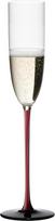 RIEDEL Sommeliers Black Series šampano taurė, raudona/juoda