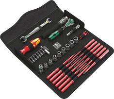 Wera 05135926001 KK W 1 Kraftform Compact W1 priežiūros įrankių rinkinys 35 dalių juodas, juodas, 05135926001