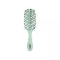 Beter Detangling Natural Fiber Hair Brush Green