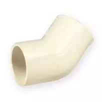 Alkūnė 4706-007, PVC-C, 3/4"x45°, klijuojamas vidus