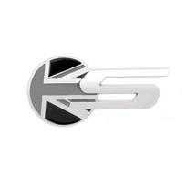 3D Metalinis S R Logotipas Automobilio Lipdukas Šoninis Sparnas Galinės Bagažinės Ženkleliai Priekinės Grotelių Emblema X-TYPE F-TYPE XE XF XJ XJR XFR 1# Badge Sticker