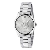 Gucci YA1264095 G-Timeless Silver Dial Unisex Watch
