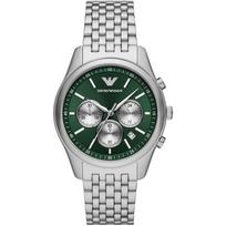 Emporio Armani AR11581 Chronograph Stainless Steel Green Dial Men’s Watch 41
