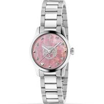 Gucci YA1265013 G-Timeless 27mm Moteriškas laikrodis su rožiniu ciferblatu 27
