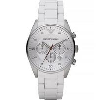 Emporio Armani AR5859 vyriškas laikrodis „Tazio White“. 42 balta