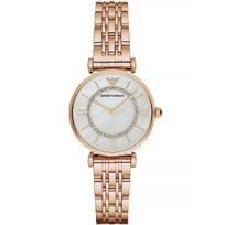 Emporio Armani AR1909 Ladies Watch T-Bar Gianni Rose Gold 32 rožinio aukso spalvos