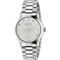 Gucci YA1264028A G-Timeless Sidabrinis ciferblatas Unisex laikrodis 38