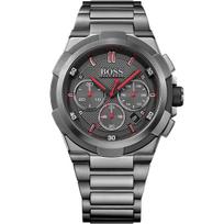 Hugo Boss 1513361 Supernova Chronograph Vyriškas laikrodis 46 pilka spalva