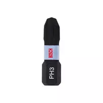 Antgaliai sukimo Bosch 25 mm PH3 2 vnt 2608522469