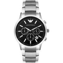 Emporio Armani AR2434 chronografinis vyriškas laikrodis sidabras