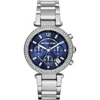 Michael Kors MK6117 Mėlynas ciferblatas Parker Moteriškas laikrodis 38 mėlyna