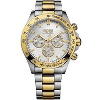 Hugo Boss 1512960 Dviejų atspalvių vyriškas laikrodis su apyranke