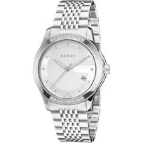 Gucci YA126407 G-Timeless Sidabrinis ciferblatas Vyriškas laikrodis 38
