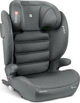"KikkaBoo i-Track i-Size", vaikiška kėdutė 15-36 kg ISOFIX - 2-3 grupės automobilinė kėdutė nuo 3 iki 12 metų, SPS, 12 krypčių reguliuojamu galvos atlošu, 100-150 cm, pilka