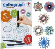 Piešimo rinkinys spirografas