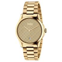 Gucci YA126461 G-Timeless Geltono aukso ciferblatas Unisex laikrodis