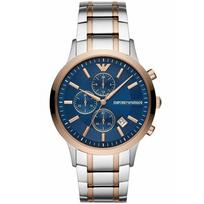 „Emporio Armani AR80025“ dviejų spalvų chronografinis vyriškas laikrodis 43