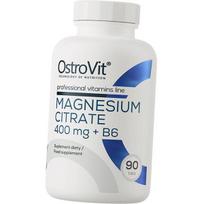 Magnio citratas su vitaminu B6, Magnesium Citrate 400 + B6, Ostrovit  90 tabl. (36250099) 90tab