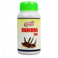 Haridra: kūno sveikatai (120 skirtukų, 750 mg), Haridra Tab, Shri Ganga vaistinė