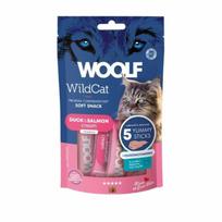 Woolf Wildcat Cream of Duck, Salmon and Oligosaccharides laižomas skanėstas katėms