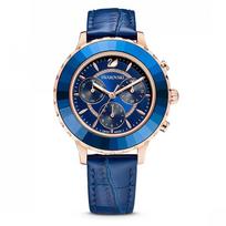 Swarovski 5563480 Octea Lux Chrono Mėlynas Moteriškas Laikrodis 39