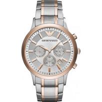 Emporio Armani AR11077 Vyriškas laikrodis Renato Rožinio aukso