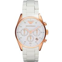 Emporio Armani AR5920 Baltas Sportivo Moteriškas Laikrodis 42 balta
