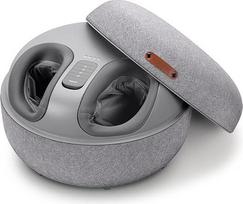 "Beurer FM 120 2-in-1" Shiatsu pėdų masažuoklis ir moderni taburetė, raminantis oro kompresinis masažas atsipalaidavimui ir regeneracijai su perjungiama šilumos funkcija, aukštos kokybės tekstilė