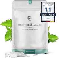 "LoWell®" 500 g mentolio kristalų, pagamintų iš 100 % grynų mėtų - idealiai tinka pirties užpilams pirtyje sandariai uždaromame maišelyje - mentolis