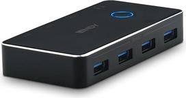 "Lindy" USB 3.0 dalijimosi jungiklis 2:4