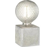 WOFI 8213.01.50.7000 - Stalinis šviestuvas BROAD 1xE27/10W/230V betonas