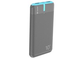 Tracer EnerGo 10000mAh Power Bank, gray/blue