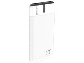 Tracer EnerGo 10000mAh Power Bank, white/black