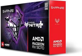 "Sapphire Nitro+" AMD Radeon™ RX 9070 Gaming OC 16GB Dual HDMI/Dual DP