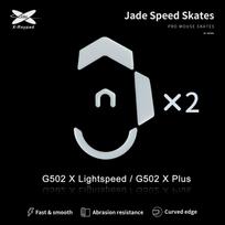 X-Raypad Jade Skates Logitech G502 X Lightspeed & G502 X Plus White 2 vnt. (Balti) Pakaitiniai Mouse Feet