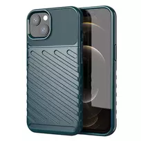 Thunder dėklas Flexible Tough Rugged Cover TPU  Apple iPhone 13 mini dėklas telefonui žalios spalvos