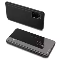 Clear View dėklas flip cover Samsung Galaxy A03s (166.5) dėklas telefonui juodos spalvos