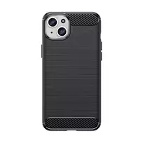 Flexible carbon pattern case Apple iPhone 15 Plus Carbon dėklas – dėklas telefonui juodos spalvos