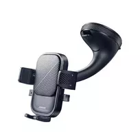 Joyroom JR-OK6 clamp phone holder for glass – juodos spalvos