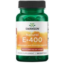 Natural E-400 - Vitaminai - 400 IU - 268 mg - N100 - Swanson