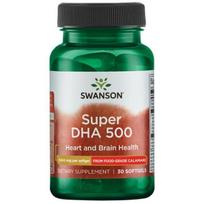 Super DHA 500 - Žuvų taukai - 500 mg - N30 - Swanson